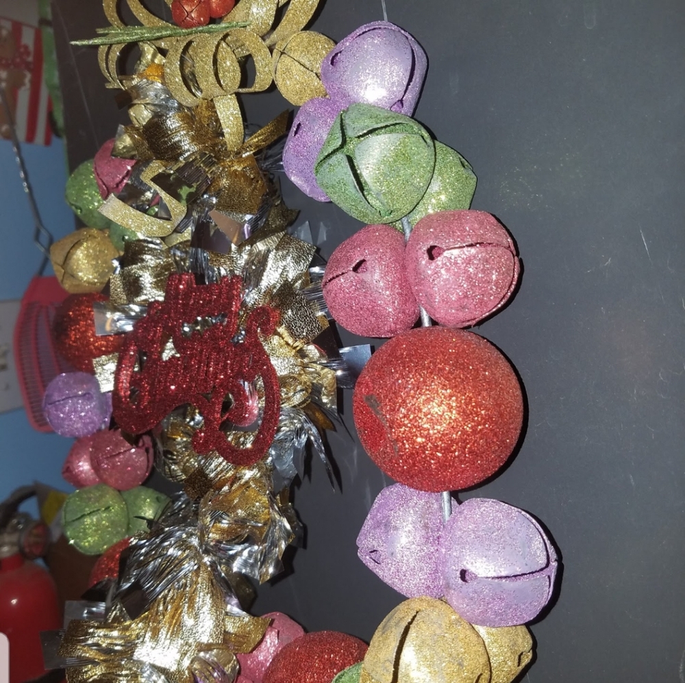Handmade Jingle Bells wreath please go to my page - Picture 3 of 7